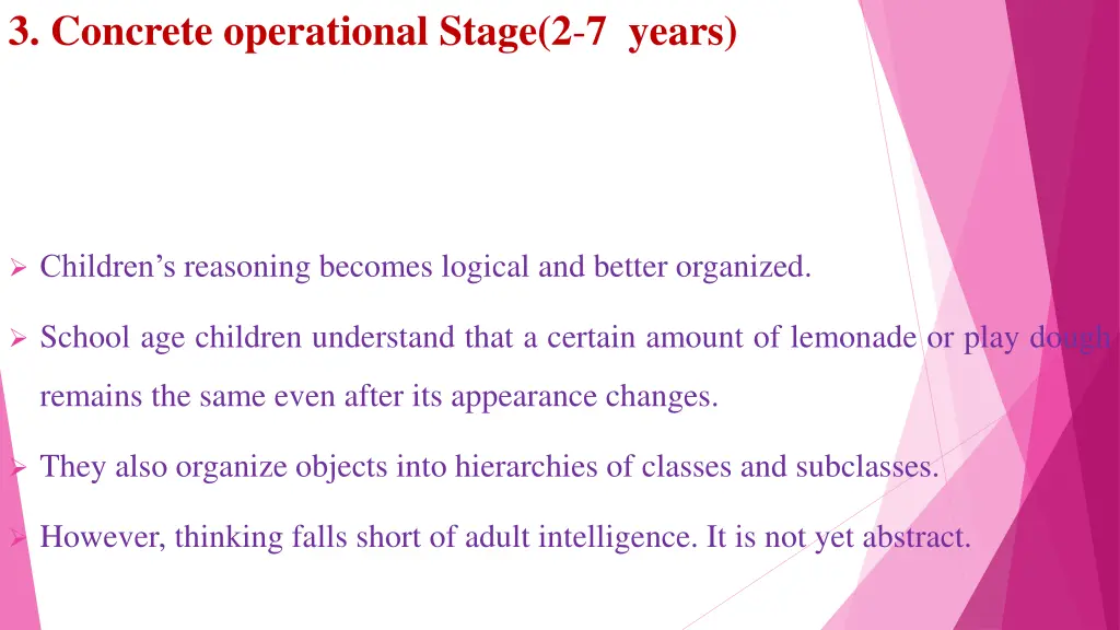 3 concrete operational stage 2 7 years