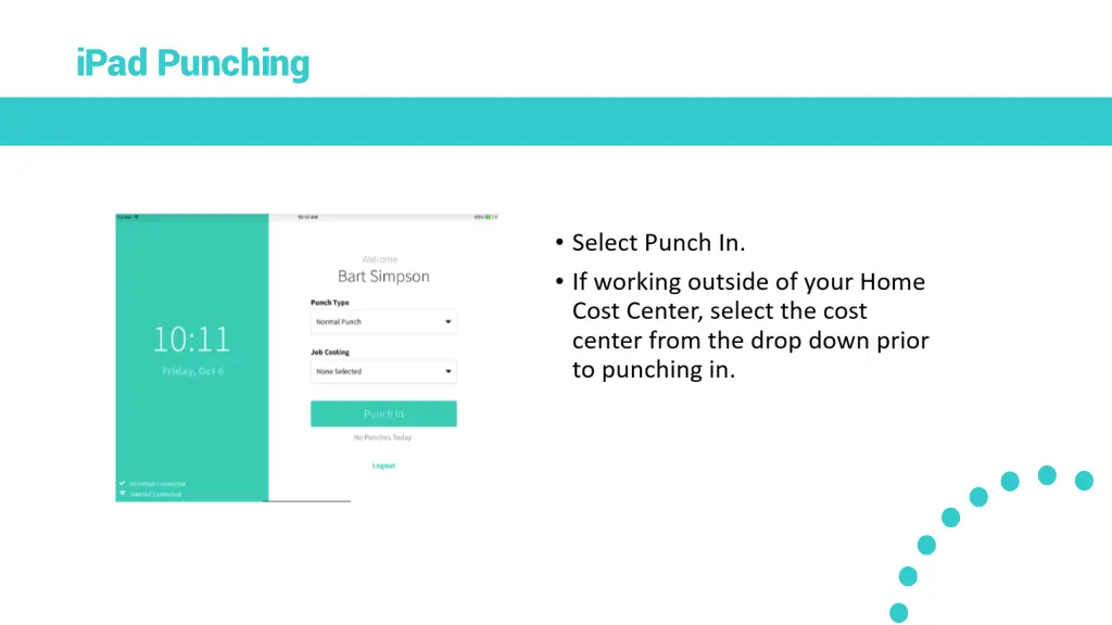 ipad punching 1