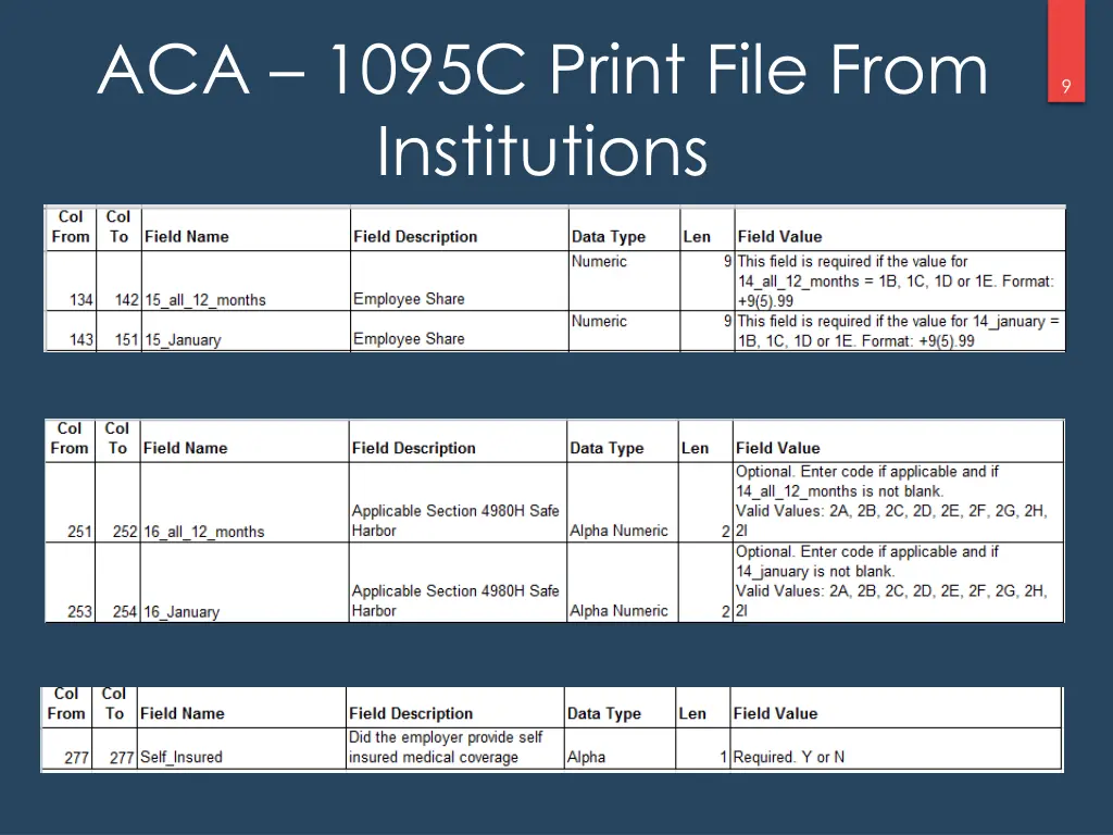 aca 1095c print file from institutions 1