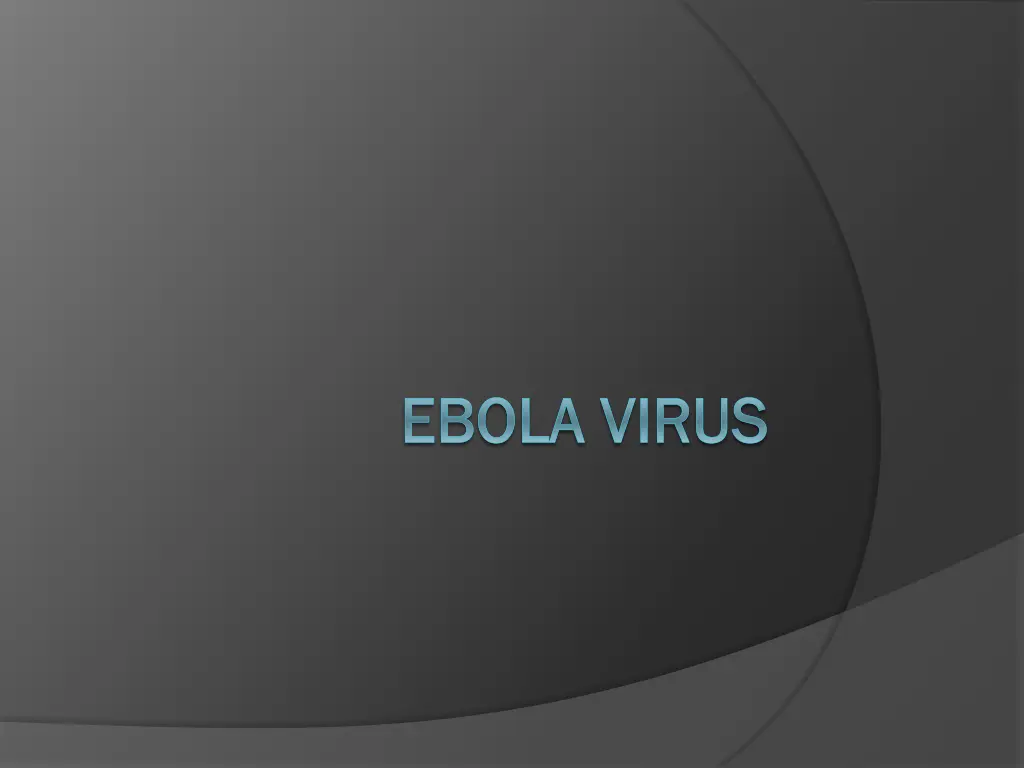 ebola virus ebola virus