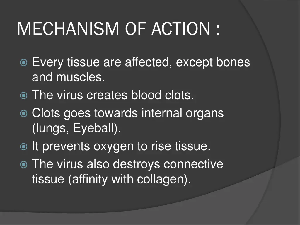 mechanism of action