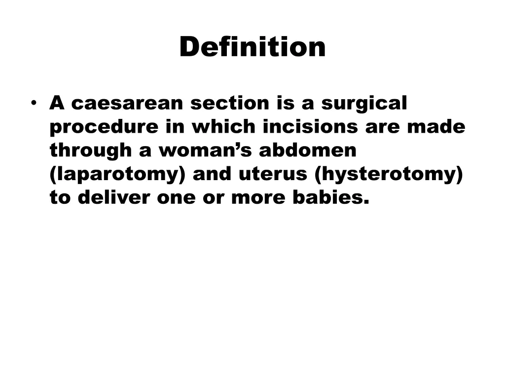 definition