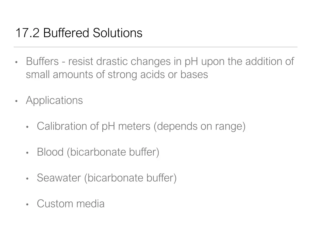 17 2 buffered solutions