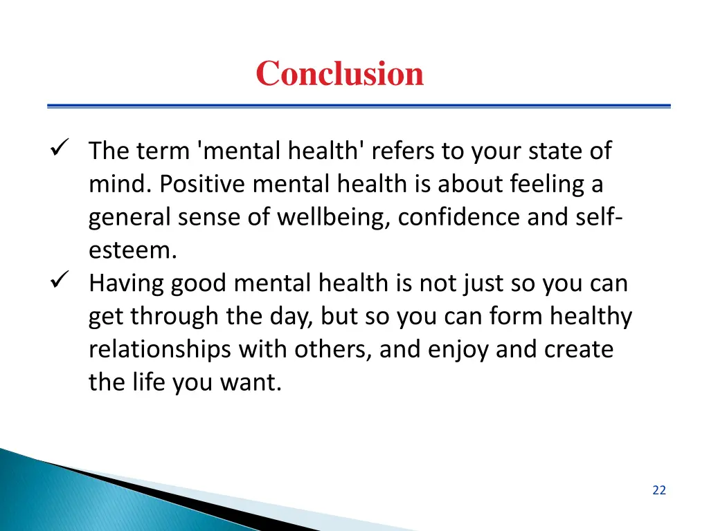 conclusion