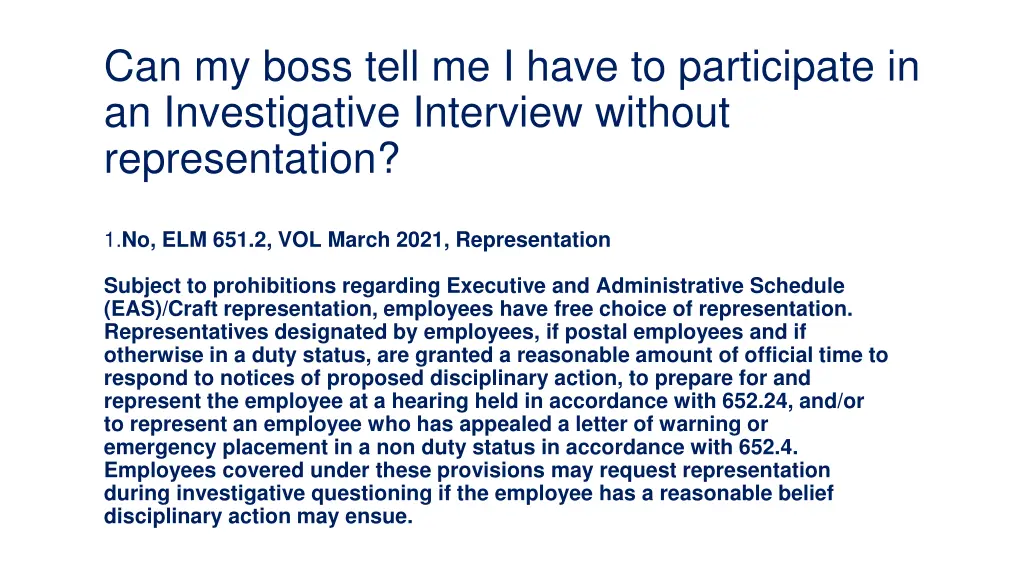 can my boss tell me i have to participate