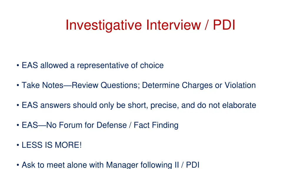 investigative interview pdi 1