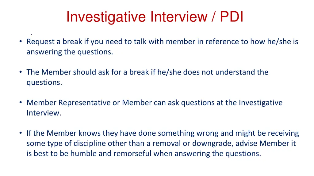 investigative interview pdi 4