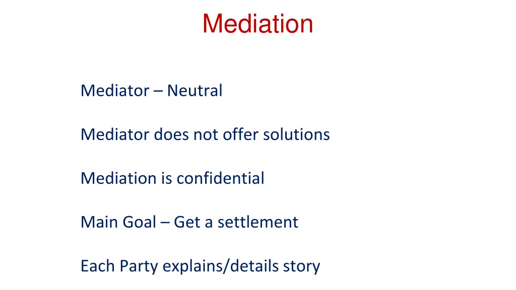mediation 1