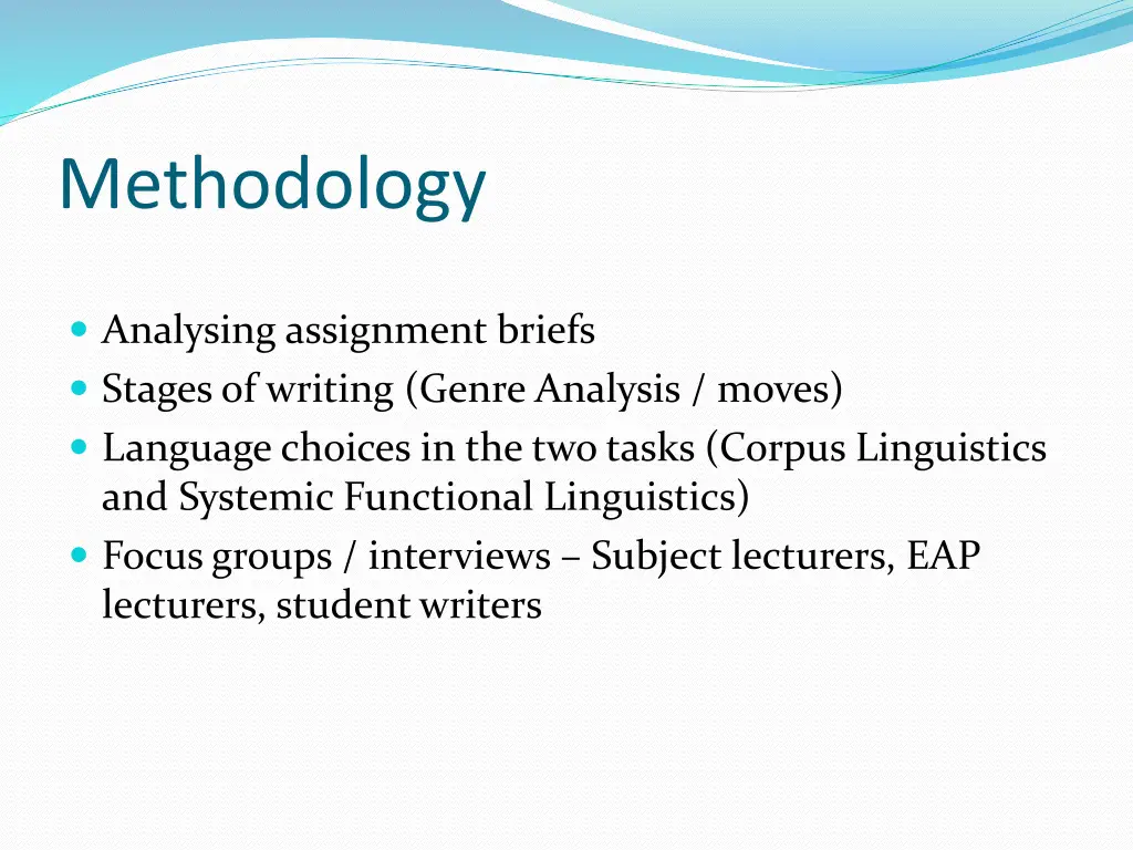 methodology