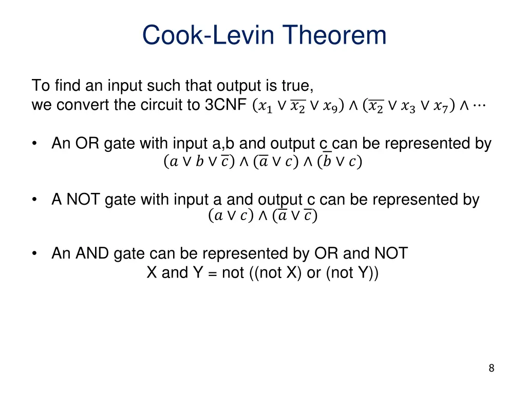 cook levin theorem 1