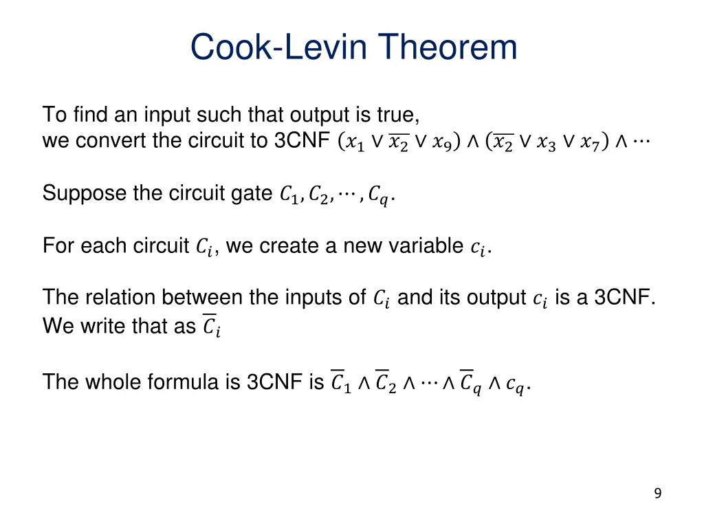 cook levin theorem 2