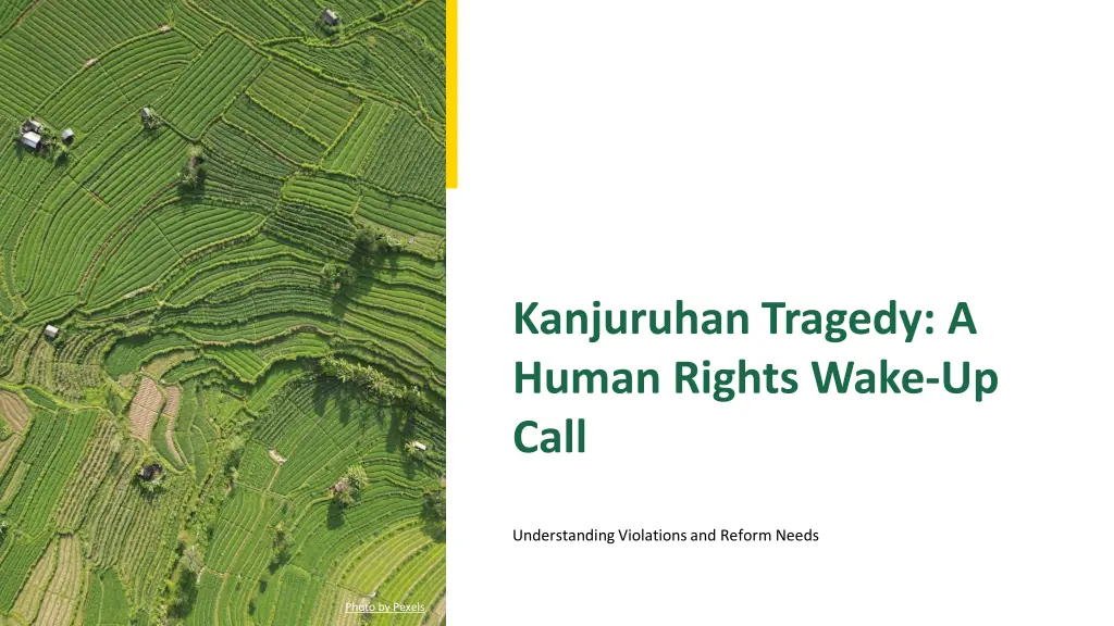 kanjuruhan tragedy a human rights wake up call