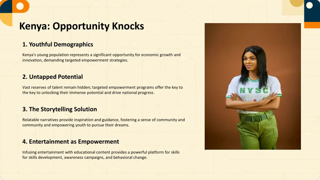 kenya opportunity knocks