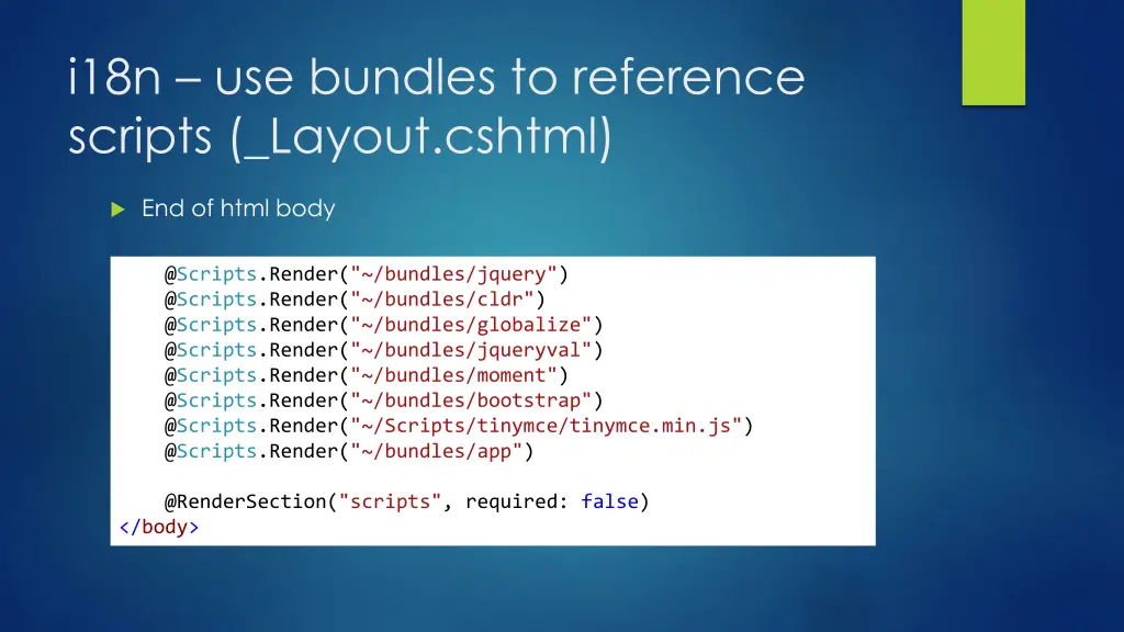 i18n use bundles to reference scripts layout