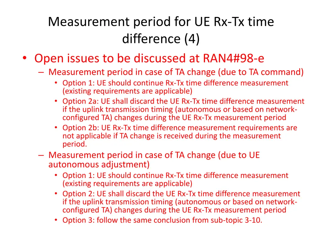 measurement period for ue rx tx time difference 3
