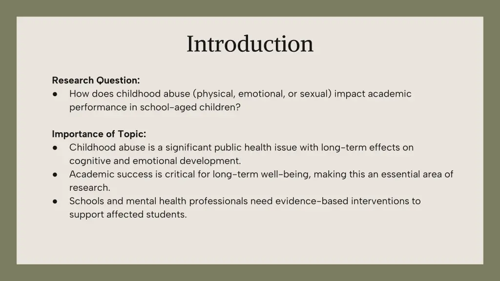 introduction
