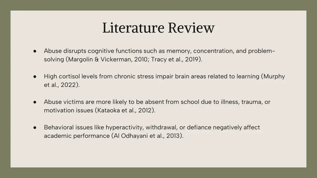 literature review
