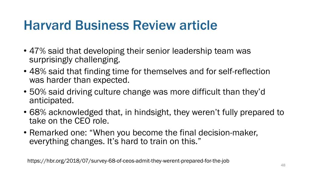 harvard business review article