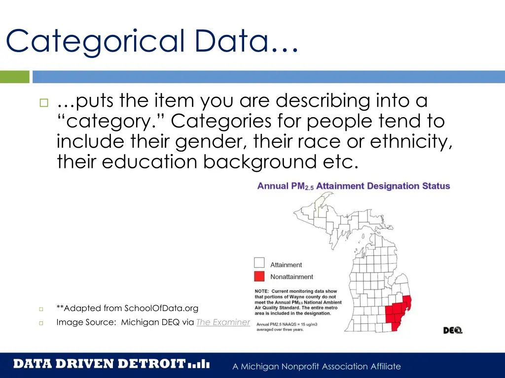 categorical data