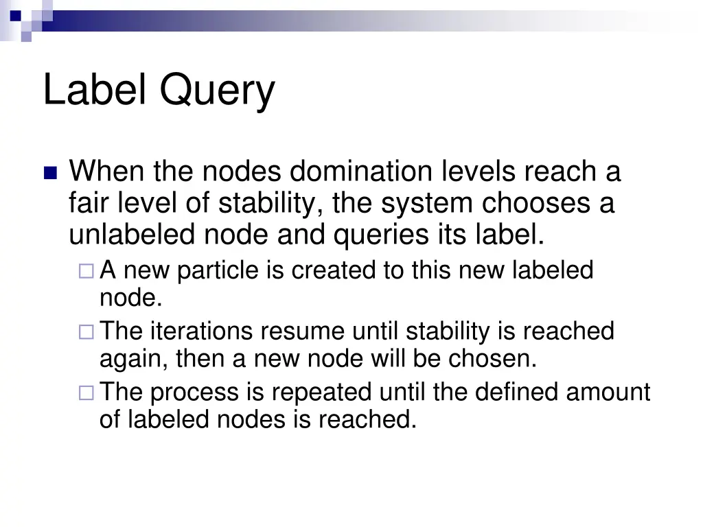 label query