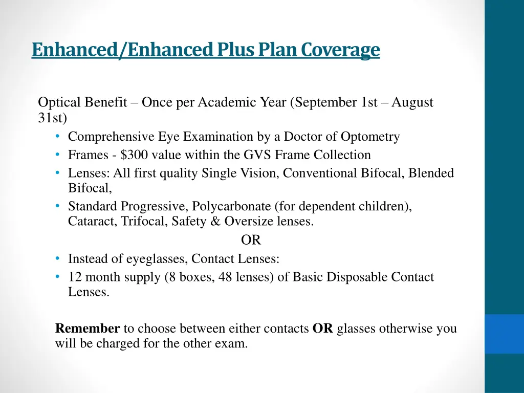 enhanced enhanced plus plan coverage 1
