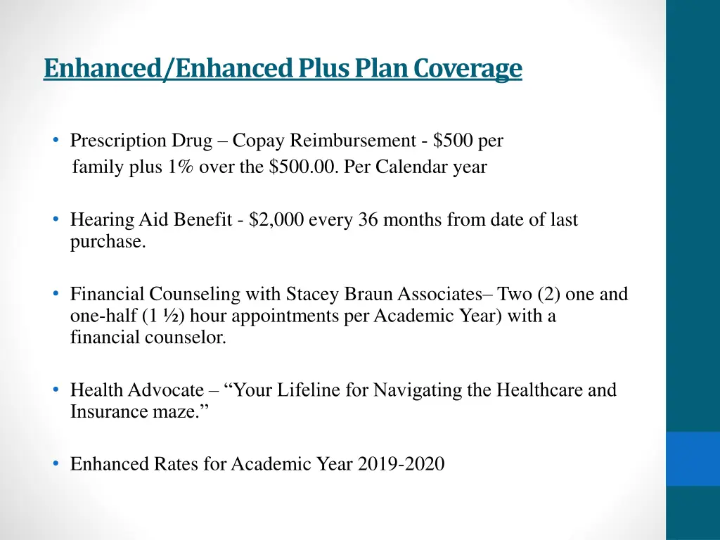 enhanced enhanced plus plan coverage 2
