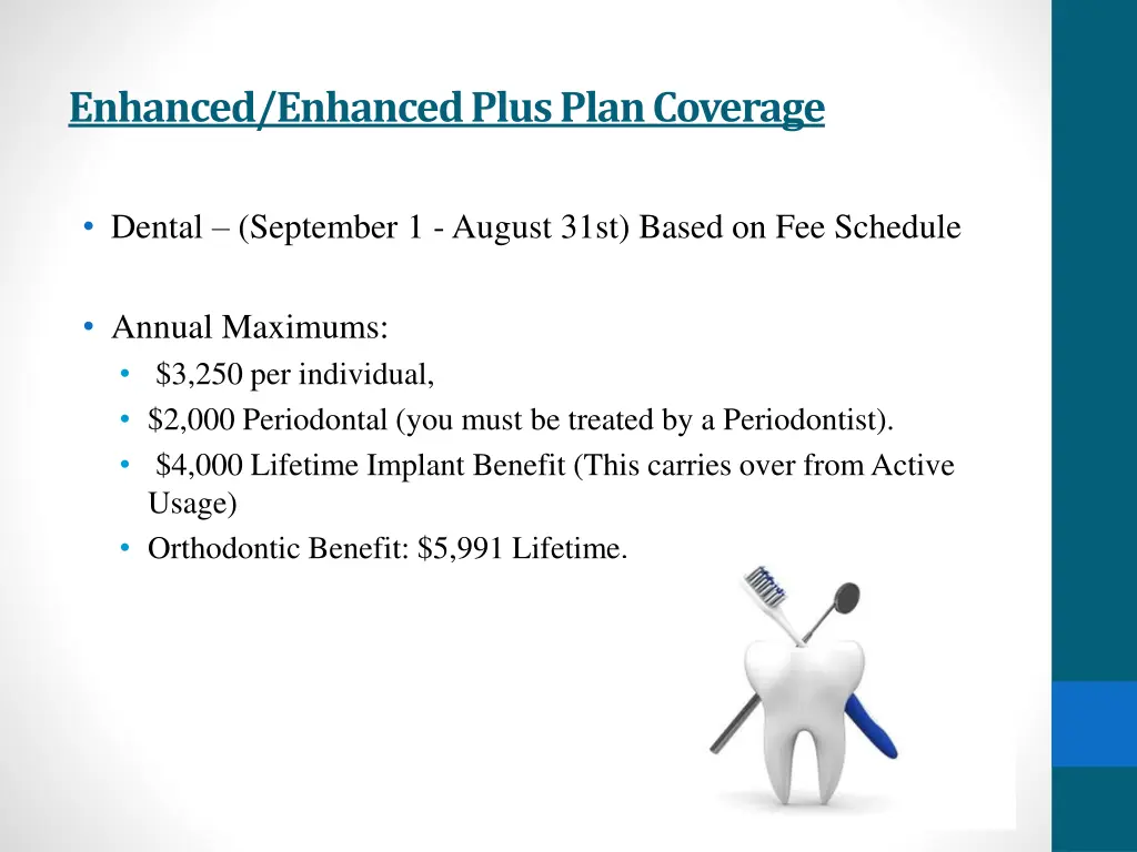 enhanced enhanced plus plan coverage