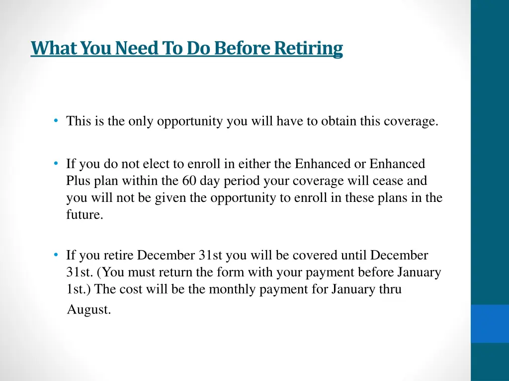 what you need to do before retiring 1