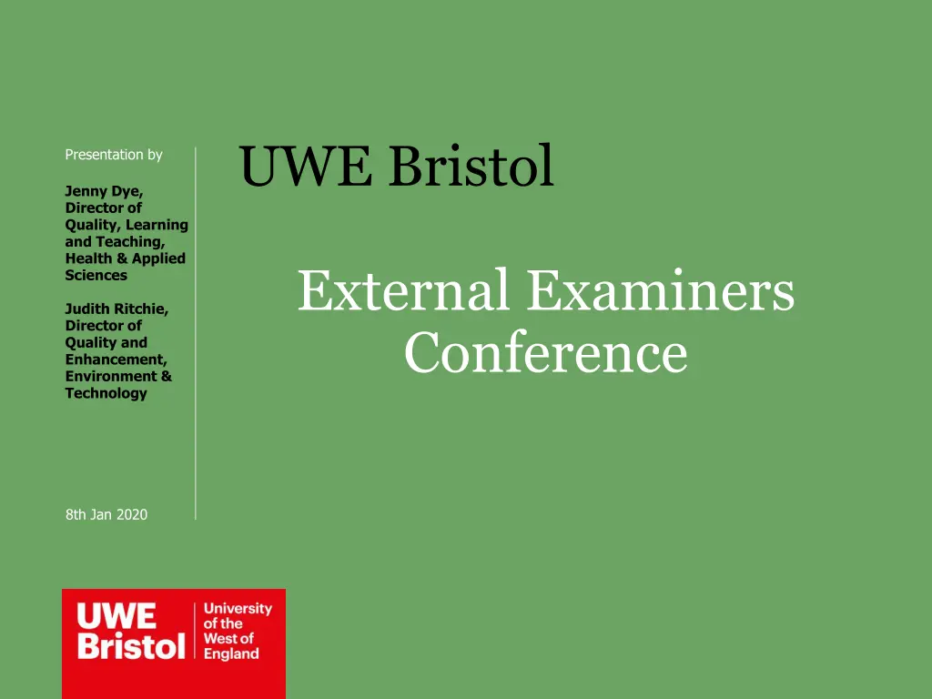 uwe bristol