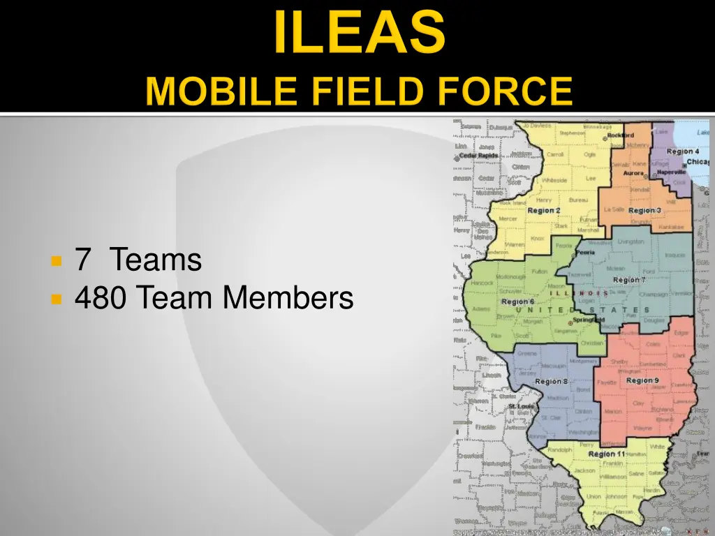 7 teams 480 team members