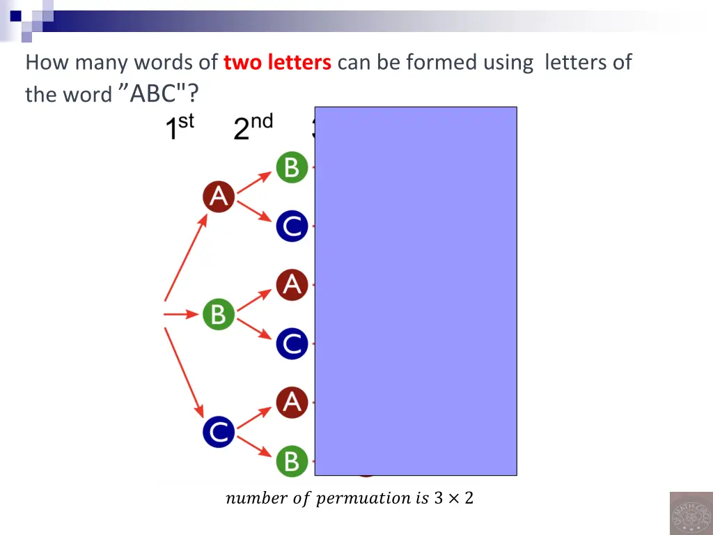 how many words of two letters can be formed using