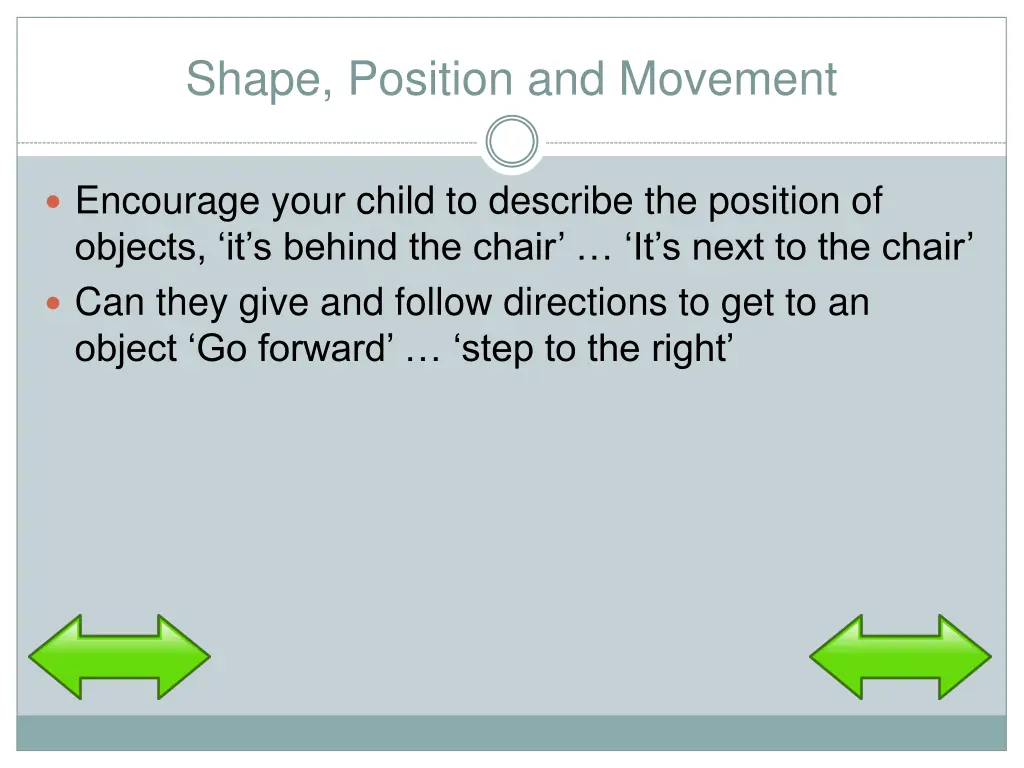 shape position and movement 1