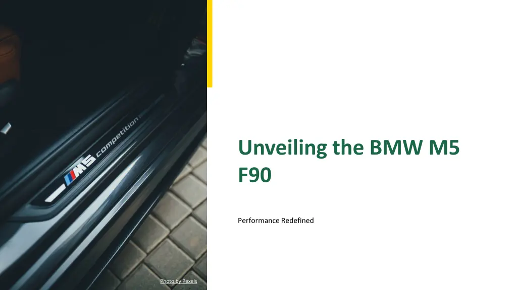 unveiling the bmw m5 f90