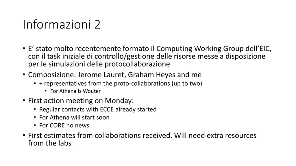 informazioni 2