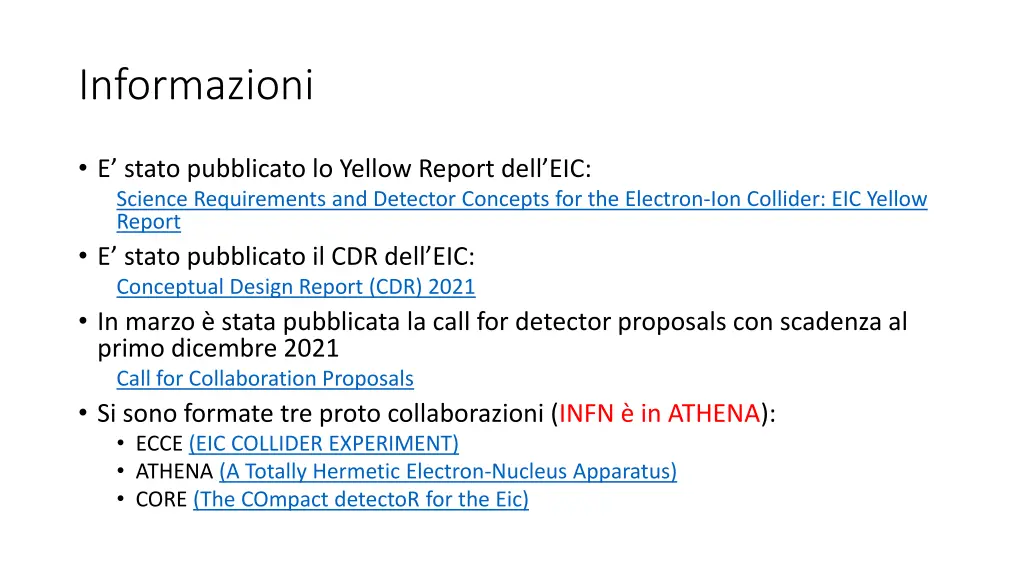 informazioni