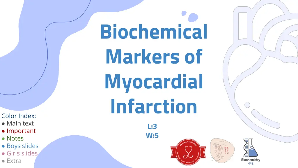 biochemical markers of myocardial infarction
