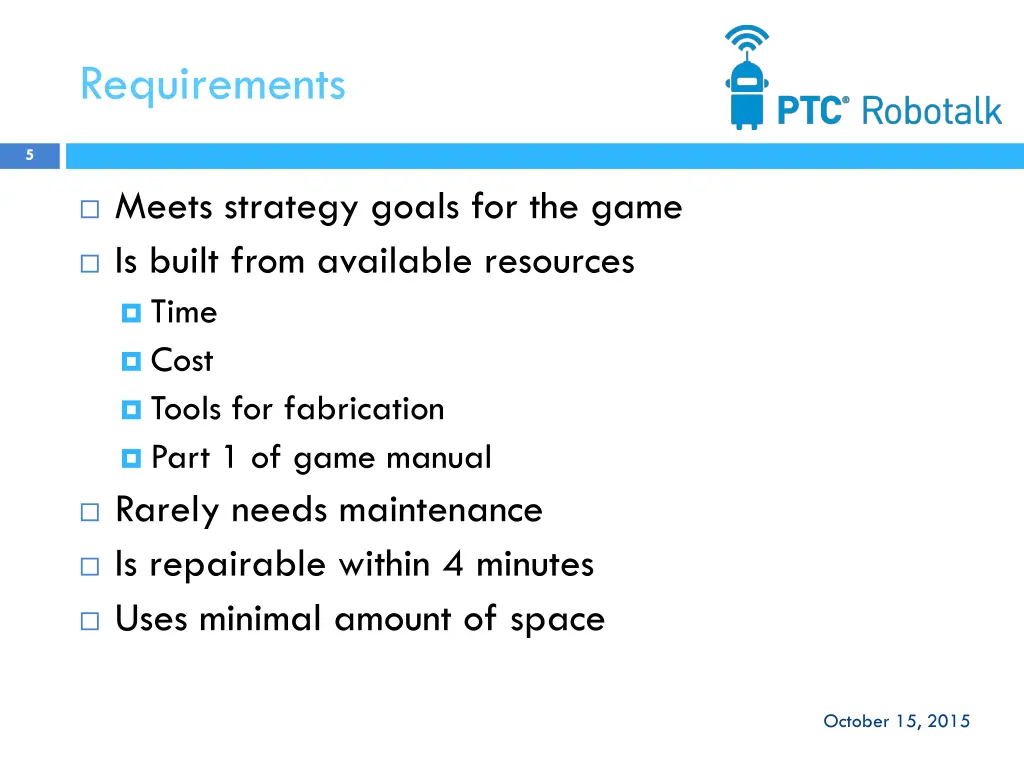 requirements