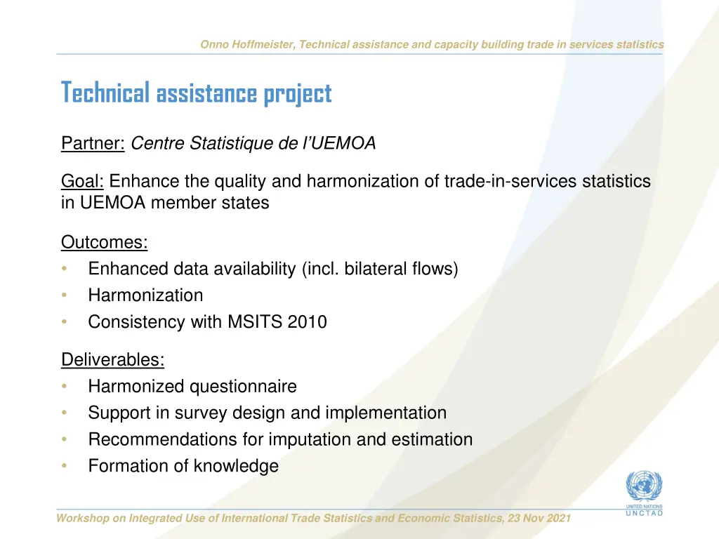 onno hoffmeister technical assistance 3