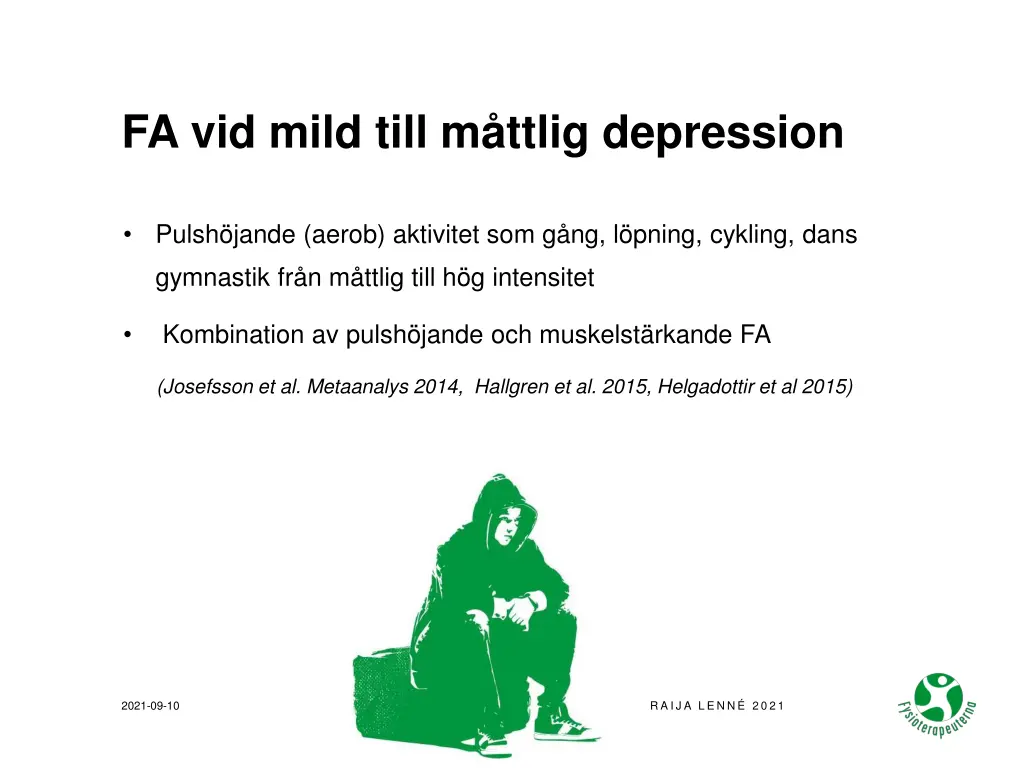 fa vid mild till m ttlig depression
