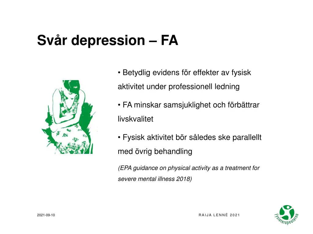 sv r depression fa