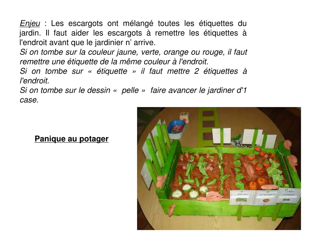enjeu les escargots ont m lang toutes