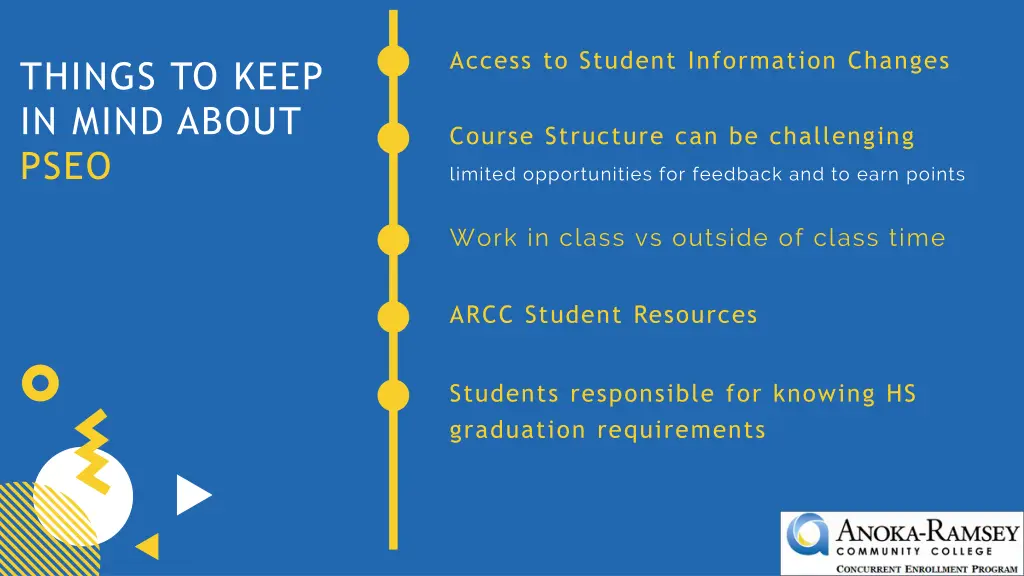 access to student information changes