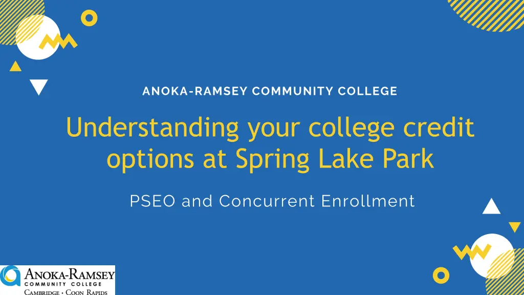 anoka ramsey community college understanding your