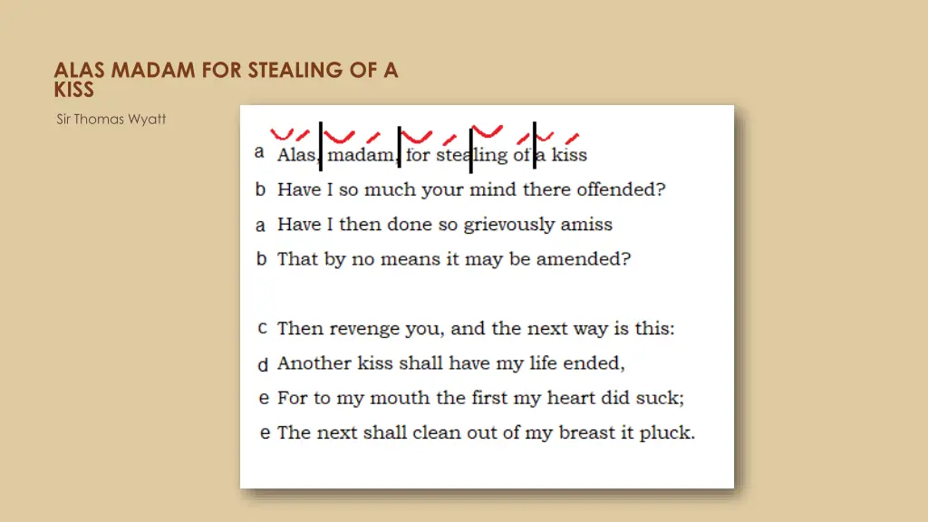 alas madam for stealing of a kiss 1