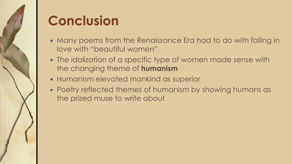 conclusion
