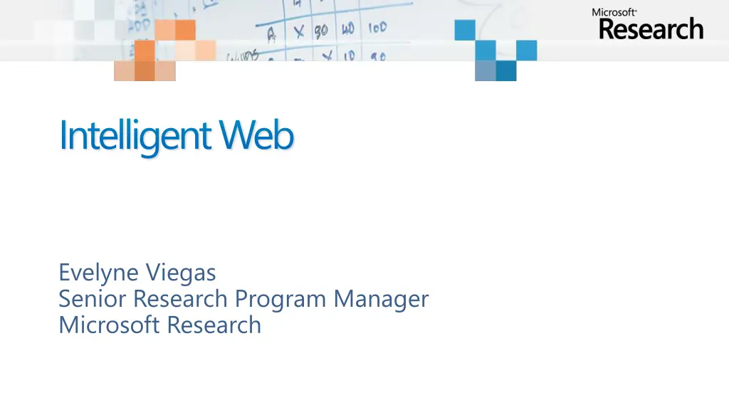 intelligent web