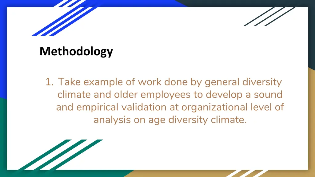 methodology