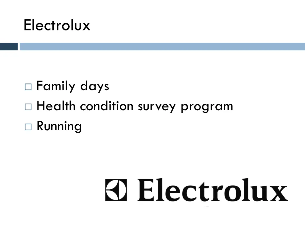 electrolux