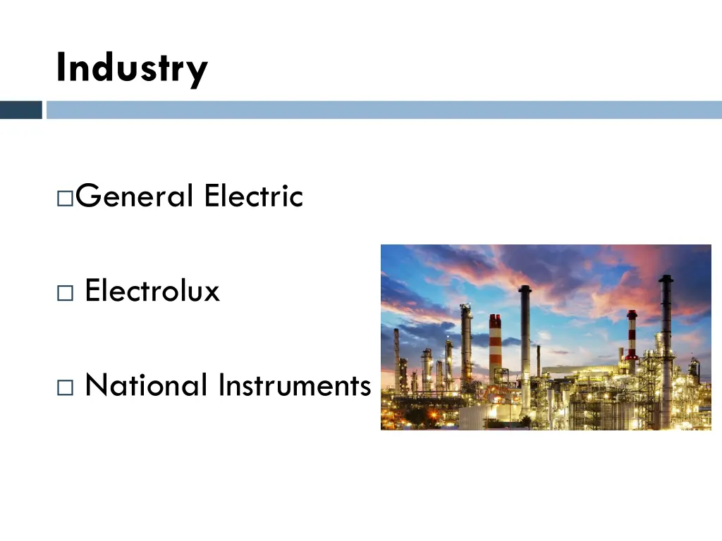 industry