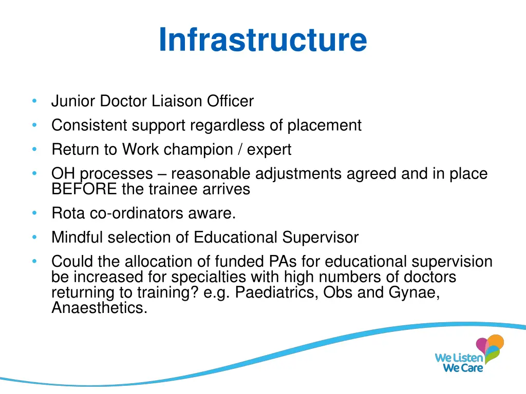 infrastructure